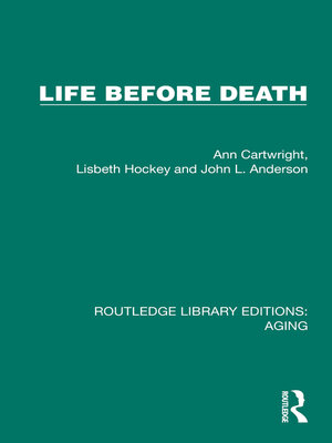 cover image of Life Before Death